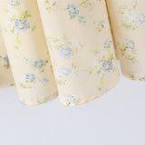 Women's Clothing 2026 New French Yellow Broken Flowers Waist Holiday Sling Skirt
