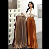 Temperament Snowflake Saustrade Organ Hundred-Fold Skirt Female Hanging A Word Thin Dress