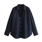 New Women's Clothing Printed Silk-Sense Silk-Sense Sex Shirt Women 4387036 In Autumn
