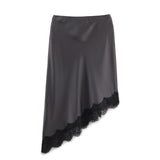 2025 New Women's Fashion Style Elegant Silk And Silk-Sense Half-Body Skirt 4772518