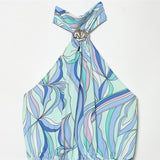 2026 New Summer Horn Dress Hanging Neck Hanging Neck Short Dress 1319069