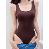 Sexy Hottie Collarbone Body-Shaping Body Slimming Inside A Vest Sleeveless T-Shirt Top
