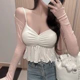 ¡¾¡¿South Korea's Dongdaemun Female-Slaved Sling With A Waistcoat Fat Mm Sleeveless Top