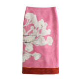 2025 New Women's Fashion Linen-Blend Print Dress 2394119
