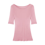 Leier Tilme Wool Medium Thin Short-Sleeved T-Shirt 2026 New Unique Beautiful Top