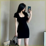 Spice Girl Dress Women's Summer Dresses With Temperament Packed Evening Dresses 2025 New Thai Short Sleeve Pure Desired Skirts