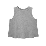 Spice Girl Sports Vest Sling Girl 2026 New External Wear With Sleeveless Short Round Collar Bottom