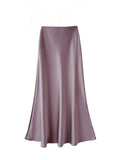 High Waist Thin Long-Skinny Vinegar Slid Half Body Skirt 2025 New Bag Hip Fish Tail