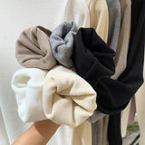 2026 Early Spring Half-Necked Bottom Shirt Women Autumn And Winter Threaded Elastic Soft-Haired Skin Grinding Inside The Coat