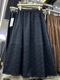 French Temperament Floral Pocket Umbrella Dress Women 2025 Spring And Autumn New Splendary A-Word Half Skirt