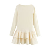 Spring 2025 New Dress Slimming Casual Bottom Shirt Design Casual Leisure Dress Casual 0085305