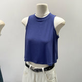 Spice Girl Sports Vest Sling Girl 2026 New External Wear With Sleeveless Short Round Collar Bottom