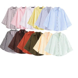 Spring 2025 New Long Fashion Loose Casual Design Small Shirt Top 2340939