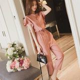 Summer Pet Petting Children Born High Girlfriends Korean Version Of 150Cm Short-Sleeved Casual Pants 150Cm155 Two Sets
